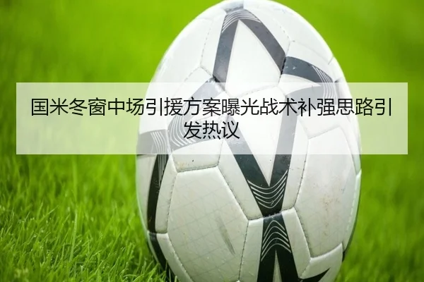 国米冬窗中场引援方案曝光战术补强思路引发热议